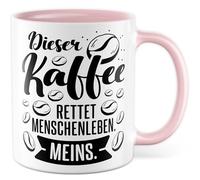 Tasse à café Cadeau Ce café sauve des vies humaines. Moi, tasse à café travail café witz bureau travail travail équipe idée cadeau ironie sarcasme meme drôle tasse à café
