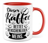 Tasse à café Cadeau Ce café sauve des vies humaines. Moi, tasse à café travail café witz bureau travail travail équipe idée cadeau ironie sarcasme meme drôle tasse à café
