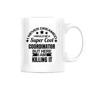 Tasse À Café Cadeau Unique pour Les Coordinateurs Qui Cartonnent ! Citation Inspirante Mug À Café Personnalisé Tasse À Thé Odeurs pour Cadeau d'anniversaire Maman 330Ml