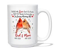 Tasse À Café Ceux Que Nous Aimons Ne Disparaissent Jamais. Tasse en Céramique Design Tasses en Porcelaine Exceptionnels Café Tasses pour Cadeauxs Idée Cadeaus Papa Cadeaux 330 ML