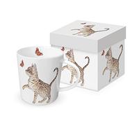 Tasse à café chat « Celine » avec boîte cadeau, tasse animaux - Coffret cadeau