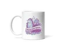 Tasse À Café Citation Inspirante sur La Géologie : Un pour Les Passionnés De Géologie Céramique Mug Personnalisé Mugs Durable pour Cadeau d'anniversaire Cadeaux Réconfortants 330Ml