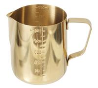 Tasse à café concentré, mousseur lait gradué, pichet expresso, Machine vapeur, en acier inoxydable, 2 pièces Pour Le Afé