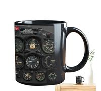 Tasse à café créative - Tasse cadeau pour les vacances, tasse à café pour boire, tasse pour panneau d'outils | tasse en céramique personnalisée avec outils pilotes, tasse à café en céramique Creativ