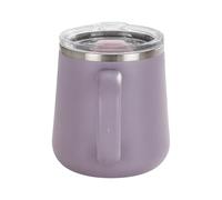 Tasse à café de 450 ml en acier inoxydable étanche avec couvercle | Tasses à café de voyage pour la maison, le bureau, l'école, le dortoir, l'appartement, le camping, le sport, l'eau, le thé