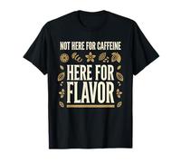 Tasse à café de dégustation de spécialité café Nerd Profil saveur T-Shirt