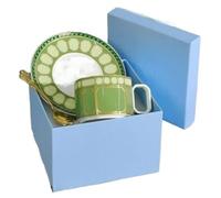 Tasse à café de luxe européenne avec théière et tasse à café - Coffret cadeau de pendaison de crémaillère (1 pièce)