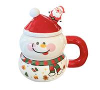 Tasse à Café de Noël Contenant pour Boissons Chaudes et Froides 500 ml | Mug sapin de Noël pour boissons des fêtes pour couples, , , résidences étudiantes, cafés, appartements, fêtes et