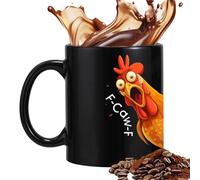 Tasse à café de voyage | 355 ml - Vaisselle décorative fantaisie, tasse à café amusante en forme de poulet d'Halloween - pour femmes et hommes - pour la maison, la cuisine, le bar, un anniversaire