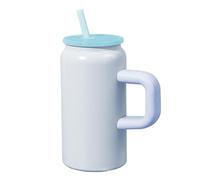 Tasse à café de voyage, bouteille réutilisable de 40 ml, tasse à boisson de grande capacité, conteneur isolé acier inoxydable, 3,07 x 3,07 x 5,75 cm, idéal pour les boissons chaudes, l'utilisation