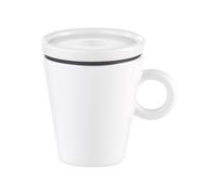 TASSE À CAFÉ DE VOYAGE 'COFFEE&GO' "ON THE GO" White