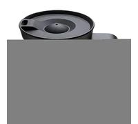 Tasse à café de voyage de 16 oz - Tasse en verre transparent avec couvercle, pot à boire, conception de construction portable, accessoire de cuisine pratique | Outil fiable pour boissons froides et