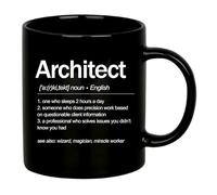 Tasse À Café Définition D'Architecte Tasse À Thé Personnalisé Céramique Mug Qualité pour Meilleures Amies Maman 330Ml