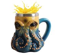 Tasse À Café, Design Artistique, 13x7,5x12 Cm, Tasse De Poulpe, À Café Cthulhu, Améliore L'esthétique De L'espace, Pour Le Chaud Et Le Froid Pour Le Lait, L'eau Glacée, Le Jus, Le Latte, Le Thé,