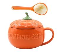 Tasse à café d'Halloween pour décoration d'automne, cappuccino, café au lait, céréales, yaourt, micro-ondes, Halloween | | Tasses en céramique en forme de ca