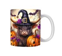 Tasse à café d'Halloween, Tasse à thé d'Halloween - Tasse à lait en céramique de 350 ml avec poignée, Tasse à jus pour centres de table d'école à la maison, décoration esthétique de la chambre