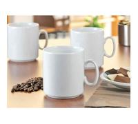 Tasse à café 'Diane', set de 6, blanc