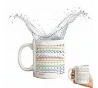 Tasse à café drôle à message caché, tasse à café sarcastique amusante pour collègues, travailleurs, meilleures amateurs, cadeaux hilarants pour femmes, hommes, amateurs de café, tasse à thé pour