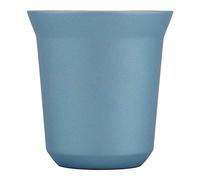Tasse à Café D'une Capacité de 160 Ml, Tasse à Café en Acier Inoxydable 304 Tasse à Lait, Tasse à Café Isotherme à Double Paroi, Tasse à Boire Bleue Simple pour la Maison, le(jazz bleu)