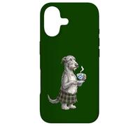 Tasse à café écossaise avec Motif Chien de cerf écossais Coque pour iPhone 17