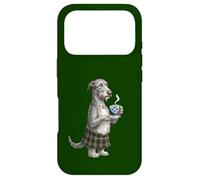 Tasse à café écossaise avec Motif Chien de cerf écossais Coque pour iPhone 17 Pro