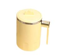 Tasse à café électrique, mélangeur magnétique rotatif de 350 ml, résistante à la chaleur et à la rouille, tasse de mélange magnétique automatique, tasse de voyage en acier inoxydable pour café