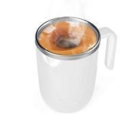 Tasse à café en acier inoxydable avec mélangeur automatique - Pas besoin d'électricité - Étanchéité IPX6 - Pour la maison, le bureau, les voyages - Cadeau idéal pour la famille, les amis, les
