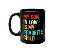 Tasse à café en céramique - 350 ml Fils dans la tasse à thème juridique drôle Nouveauté Alcools | Cadeau drôle Fête des Mères Papas, Collection en céramique de thé de fête, cadeau satirique de