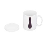 Tasse à café en céramique à changement de couleur sensible avec couvercle, peinte à la main, design exquis, 350 ml, idéale pour une utilisation à la maison et au bureau