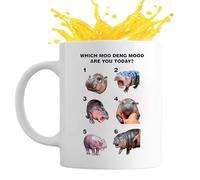 Tasse à café en céramique - Animal mignon du zoo - Tasse à thé de 350 ml - Tasse à café amusante pour les vacances, décoration d'intérieur pour eau, jus, bière, vin, whisky