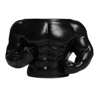 Tasse à café en céramique avec anse - Tasse 3D en forme de corps humain, Tasse à expresso artistique et créative, Tasse à thé et café décorative unique, Idéale en cadeau et au quotidien (D, Noir)