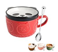 Tasse à Café en Céramique Avec Couvercles - Cadeau d'Anniversaire et de Noël pour Femmes, Filles, Amis, Enfants, Hommes, Épouse, Maman - Tasse à Thé