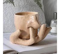 Tasse à Café En Céramique Avec Motif éléphant, Tasse à Café Fantaisie, Ensemble Créatif Avec Tasse Et Assiette, Porte-Bague, Tasses Amusantes Faites à La Main Pour Hommes, Femmes Et Adultes(1 Set)