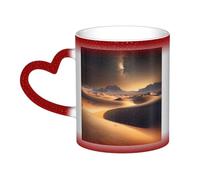 Tasse à café en céramique avec motif étoiles du désert pour homme et femme 325 ml