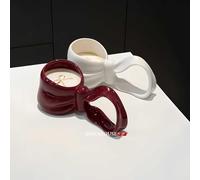 Tasse à café en céramique avec poignée en arc - Poignée artistique sculpturale de grande capacité - Tasse à thé de qualité supérieure - Design unique en forme de papillon