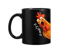 tasse-À-café-En Céramique - tasse-À-café-Coq De 11,8 Oz, Verres À Lait, tasse-En Céramique De Haute Qualité, Grande Poignée | tasse-À-Thé À café-De Bureau De Cuisine À Domicile, Cadeau De Noël D'anniv