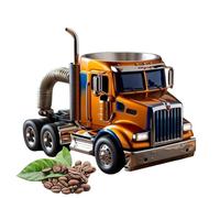 Tasse à café en forme de camion fabriquée à la main, tasse à thé créative semi-camion, cadeau d'anniversaire pour homme, papa, petit ami