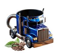 Tasse à café en forme de camion fabriquée à la main, tasse à thé créative semi-camion, cadeau d'anniversaire pour homme, papa, petit ami