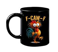 Tasse à café en forme de coq - Tasse en céramique de 350 ml, récipient à eau amusant, tasse pour collègue, choix de cadeau, tasse fantaisie pour la maison et le bureau | Plaisir décontracté pour
