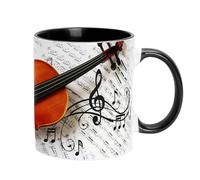 Tasse à café en forme de guitare, tasse à café, tasse de voyage, tasse de guitare, tasse à boire amusante, tasse à thé, tasse à thé, tasse à thé, anniversaire, Noël pour les amateurs de musique