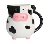 Tasse À Café En Forme De Vache - Verre Mignon Antidérapant De Grande Capacité, Tasse À Thé Amusante Pour La Famille, Les Amis, Le Thé, Boissons Au Chocolat, Les Anniversaires, La Maison, L'intérie