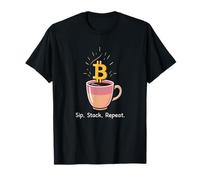 Tasse à café en grains de café Espresso Bitcoiner HODL T-Shirt