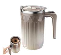 Tasse À Café En Remuant - Tasse De Mélangeur Chauffante 450 Ml | Nouveauté De Mélange Automatique, Mélangeur Rechargeable Avec Agitateur Amovible Pour Le Lait, Le Thé, Le Chocolat, Les Boissons, Les A