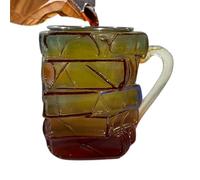 Tasse à café en résine peinte à la main pour lecteurs, écrivains, de bibliothèque, anniversaire, Noël, Thanksgiving