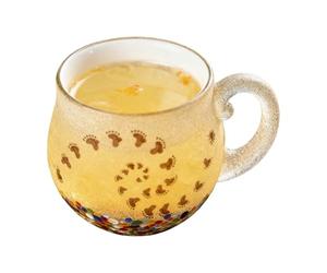 Tasse à café en verre de mer soufflée à la main - Verres design, tasses ondulées pour les amateurs de plage, longue durée | Tass à thé et à café élégante, produit de qualité, pour étudiants, artistes
