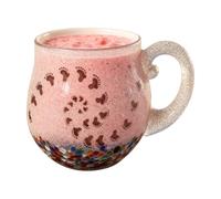 Tasse à café en verre soufflé à la main, tasse à thé pour amoureux de la plage, pour étude, salle à manger, bureau, cuisine, restaurant, hôtel, enseignants, étudiants, artistes, collectionneurs