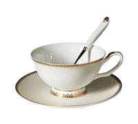 Tasse à café* Ensemble de tasses à café en céramique, service à thé, théière à café romantique nordique rétro, soucoupe royale, service à thé en relief, cadeau d'anniversaire et de mariage for mère et