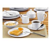 ESMEYER Tasse à café HEIKE, 0,20 l, blanc, set de 6