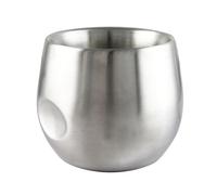 Tasse à Café Expresso, Double Isolation, en Acier Inoxydable Épais, pour 200 Ml - Accessoires de Cuisine