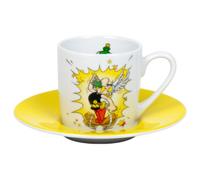 Tasse à café expresso et soucoupe Könitz Astérix (Potion Magique)